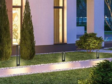 Світильник стовпчик LED Trio Reno, алюміній, антрацит, 50 см (520760142)