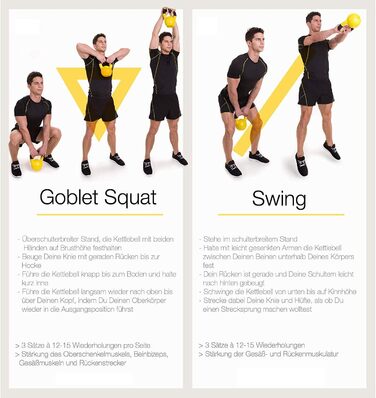 Гіря GORILLA SPORTS (432 кг), чавун, чорна з кольоровим маркуванням, 32 кг