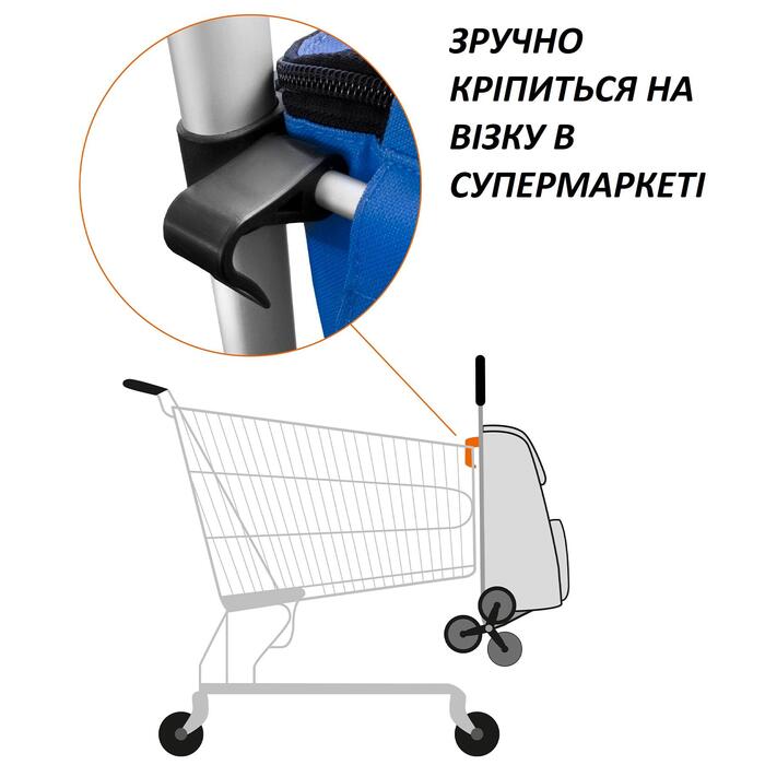 Сумка-візок Casa Si Stairs Blue Stripes (CS93073)