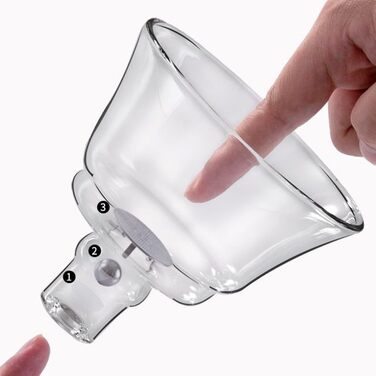 Набір скляних чайників, дизайн тварин та птахів, напівавтоматичний, обертова чаша з чайним ситечком, набір чайників Lazy Kungfu (чайник)