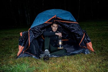 Світлодіодний акумуляторний кемпінговий ліхтар Brennenstuhl CAL 1 AC (350 лм, IP44, до 75 годин роботи, плавне регулювання яскравості, регульована колірна температура, акумуляторний вуличний ліхтар USB C з конопляним шнуром та бамбуковою основою)