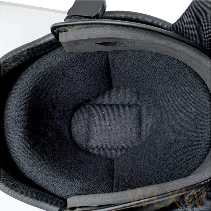 Тактичний шолом WLXW для боротьби з масовими заворушеннями з прозорим козирком (сталева сітка), захисне спорядження SWAT, страйкбол, пейнтбол, бойовий, косплей, чорний 1