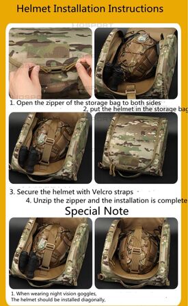 Тактичний шолом для зберігання сумка чохол м&39який рюкзак велика ємність носити швидко носити шолом мотоцикл страйкбол пейнтбол полювання зелений