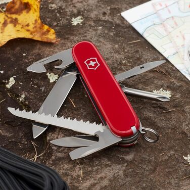 Швейцарський армійський ніж Victorinox Hiker, мультитул, 13 функцій, лезо, консервний ніж, викрутка (одинарна)