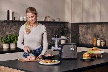 Електрична м'ясорубка ZEEGMA MOLEN CHEF EASY, потужність 2100 Вт