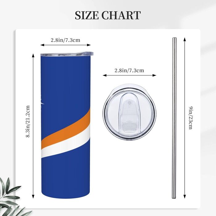 Кухоль з прямою трубочкою, дизайн прапор Маршаллових островів, дорожній кухоль з принтом, підходить для кемпінгу, офісу та дому, 590 мл