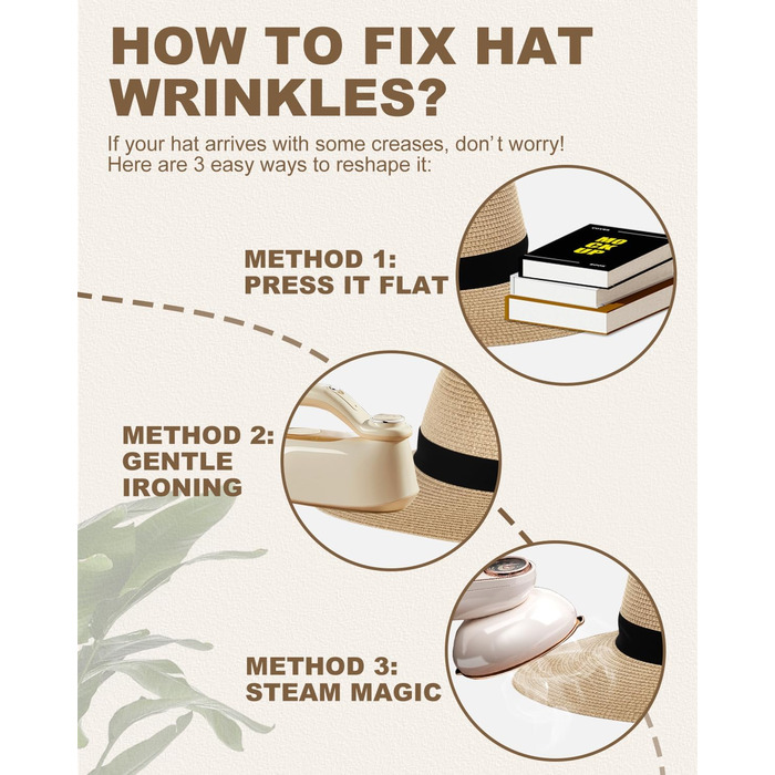 Солом&39яний капелюх Zylioo S/M/L/XL/XXL для жінок, солом&39яний пляжний капелюх із широкими полями, літній капелюх із захистом від ультрафіолету, розмір S, широкі поля - хакі