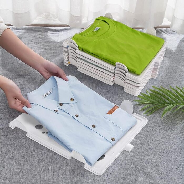 Організатор для футболок BoxLegend, який можна складати, органайзер для шафи, органайзер для гардеробу для дорослих і дітей, який