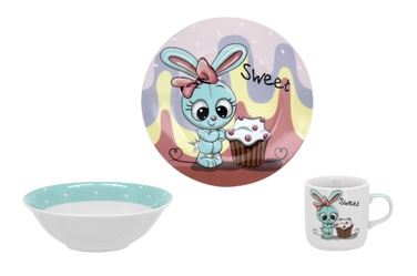 Дитячий набір LIMITED EDITION SWEET BUNNY, 3 предмета (6400433)