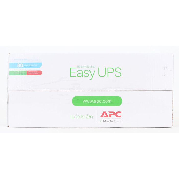 ДБЖ APC Easy UPS - BVX900LI-GR - джерело безперебійного живлення 900 ВА з виходами Schuko, запобіжник акумулятора та захист від перенапруг, резервний акумулятор зі стабілізатором стабілізатора, світлодіодні індикатори (900 ВА / 480 Вт, виходи IEC - IEC - 