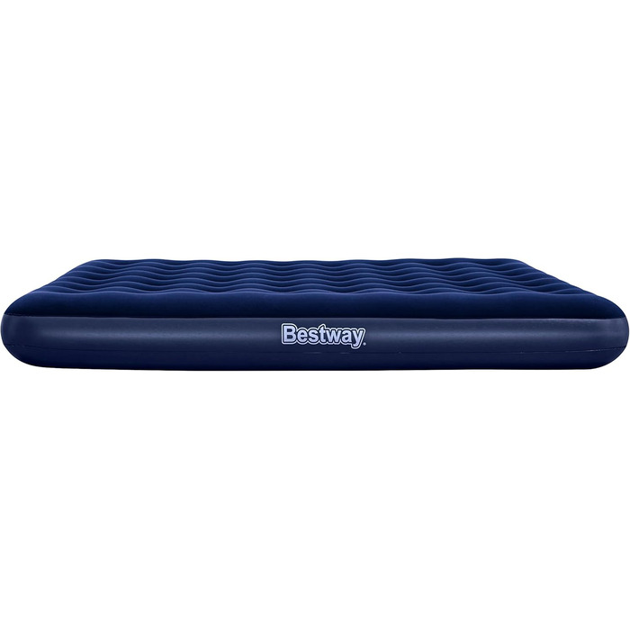 Надувне ліжко Bestway Blue Horizon Double XL/Lo 203 x 183 x 22 см, синє односпальне