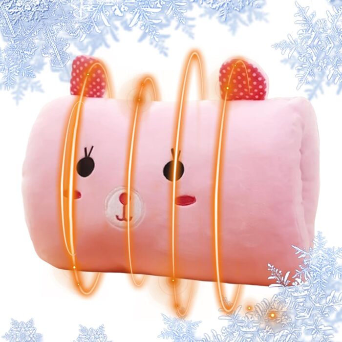 Плюшева подушка для рук Зігрівач для сну Weak Hero, подушка для рук 1 класу Suho неелектрична, подушка для рук 11,8 дюймів, для дітей, для класу, подорожей, дрімоти, зими, школи, дому, холодної погоди