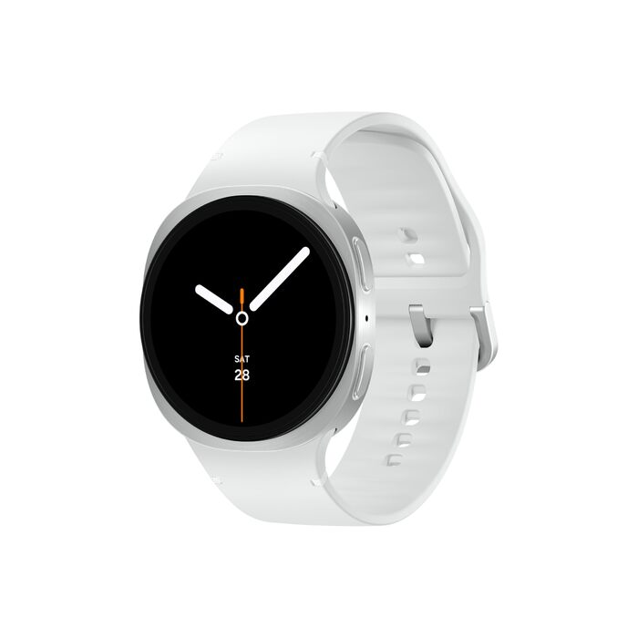 Мм смарт-годинник (гарантія Samsung) silver-44mm Galaxy Watch8, 8 Silver, Bluetooth, 44