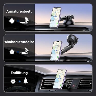 Автомобільний тримач 2 в 1 тримач для мобільного телефону автомобільний магніт на 360 поворотний автомобільний тримач для мобільно