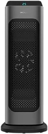 Керамічний обігрівач Cecotec ReadyWarm 6800 Ceramic Sky Smart. Керамічний обігрівач потужністю 2000 Вт з пультом дистанційного керування, світлодіодним дисплеєм, вибором температури, таймером, коливаннями, 3 режимами роботи, двигуном постійного струму, пу