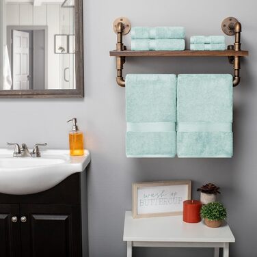 Набір рушників Superior 900 Madison TS, бавовна, морська піна, 6 шт.