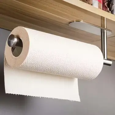 Тримач для паперових рушників Ruicer 33,5 см срібло