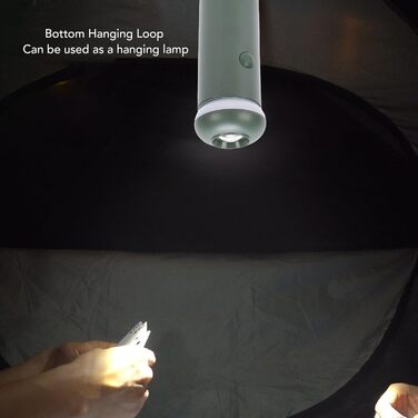 Телескопічний кемпінговий ліхтар Dilwe, 3 режими, акумуляторний, висока яскравість, регульована довжина, ліхтар для екстрених походів на свіжому повітрі