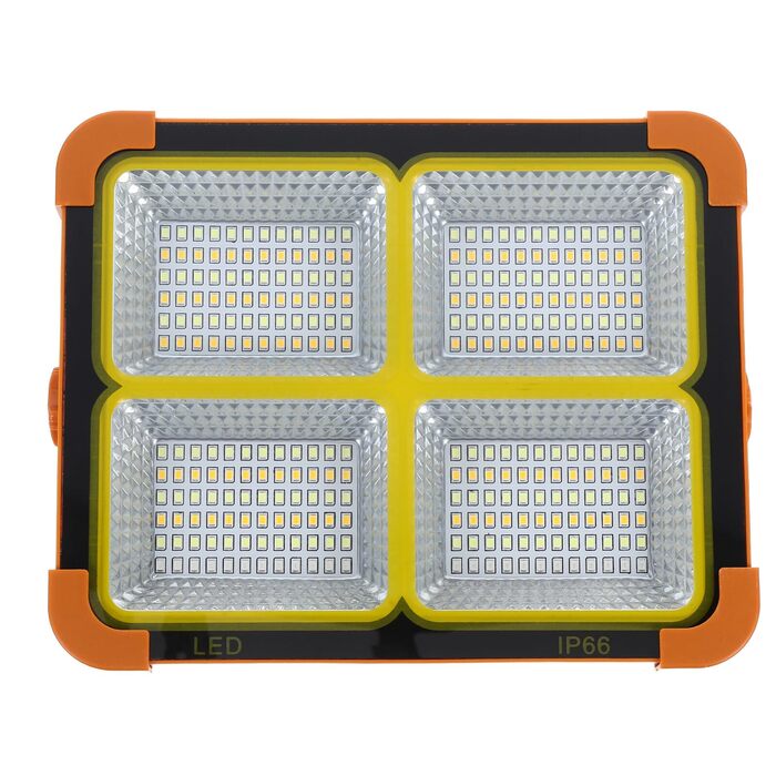 Портативний сонячний світлодіодний робочий ліхтар Amosfun для кемпінгу, риболовлі, екстреного ремонту, портативного магнітного вибухобезпечного світла