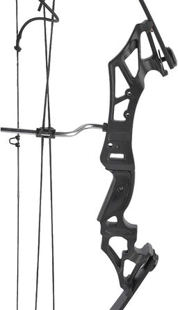 Набір складеного лука для стрільби з лука – мисливський регульований лук 19,5–30 дюймів, до 260 fps, з аксесуарами для дорослих, тренувань та стрільби на відкритому повітрі