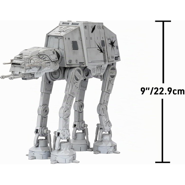 Набір Битва за Хот AT-AT (25 см), Snowspeeder (13 см), AT-ST (7,5 см) та 8 мікрофігурок (2,5 см), 0385