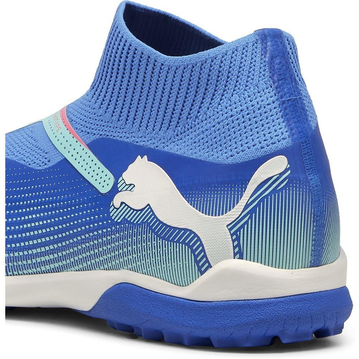 Футбольні бутси Puma Unisex Future 7 Match Ll TtSoccer 43 EU Bluemazing Puma White Electric Peppermint