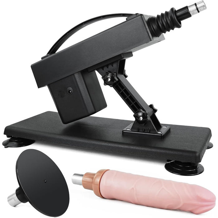 Автоматична секс-машина HIMOOX, з фалоімітатором та присоском, регульована