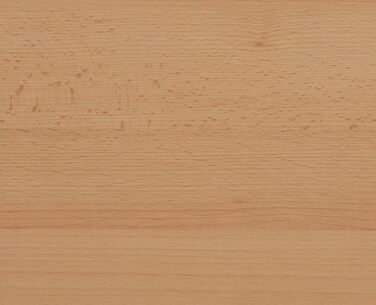 Функціональний журнальний столик Babsi, дерев&39яний матеріал з меламіновим покриттям, бук, регульована висота 53-63 см, розсувний 107-157 см, на колесах