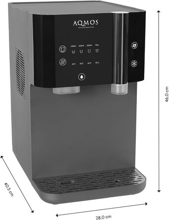 Диспенсер для води AQMOS для пиття (чорний)