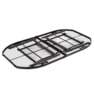 Стіл Bo-Camp Woodbine Oval 150x80 cm Black/Wood look (1404230)