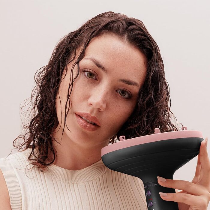 Фен Cecotec DryWave Nbula Black, 1300 Вт, з аргановою олією та кератином, чорний