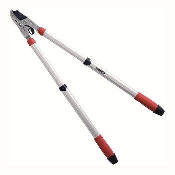 Телескопічні обрізувачі Ножиці для дерев Телескопічні обрізувачі з тефлоновим покриттям, що розширюються від 68 до 100 см, з гумовою ручкою, 35081