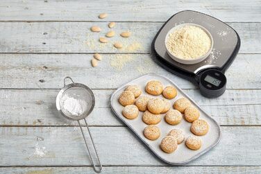 Дизайнерські кухонні ваги, цифрові кухонні ваги, використання без батарейок завдяки кінетичній енергії, екологічно чисті та стійкі