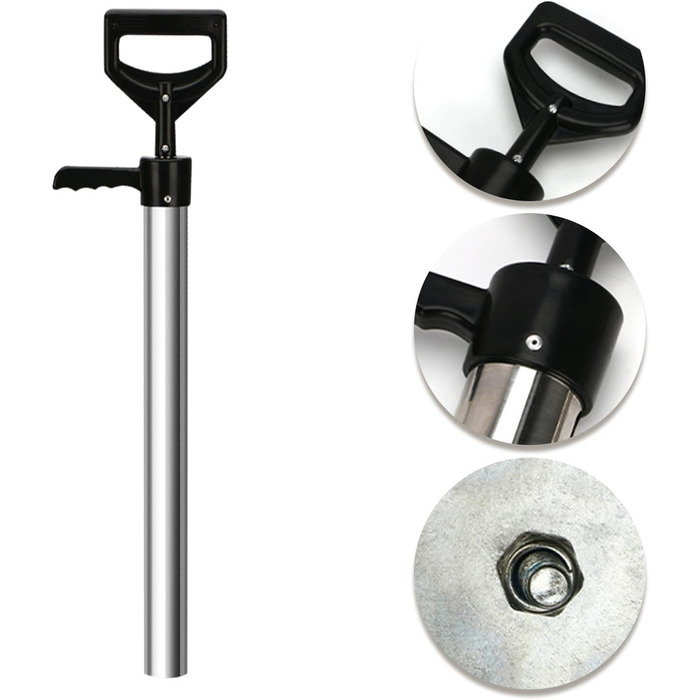 Насос для креветок Oshhni, пристрій для лову морепродуктів, пляжний артефакт, екстрактор креветок для жучків, розмір L