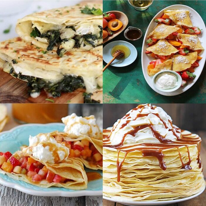 Електрична млинниця та млинниця StarBlue, 30,5 см, з безкоштовною електронною книгою рецептів та дерев'яною лопаткою 220 240 В, 50/60 Гц, 1000 Вт, вилка Великобританії, адаптер Європа в комплекті