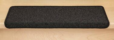 Килимки для сходів Kettelservice-Metzker Monza прямокутні одномісні та SparSet Anthracite 15 шт.