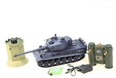 Радіокерований танк Тигр I 128 s-Idee RC Panzer 99867 з інфрачервоною системою бою 2.4 ГГц