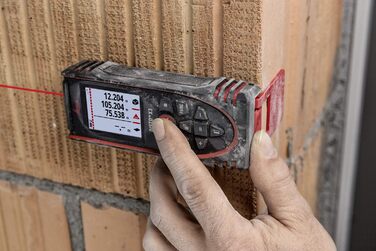 Лазерний далекомір Leica DISTO X3 ударостійкий (клас захисту IP65) з Bluetooth для вимірювання відстані в екстремальних умовах (до 150 м, внутрішні приміщення), стандартна версія
