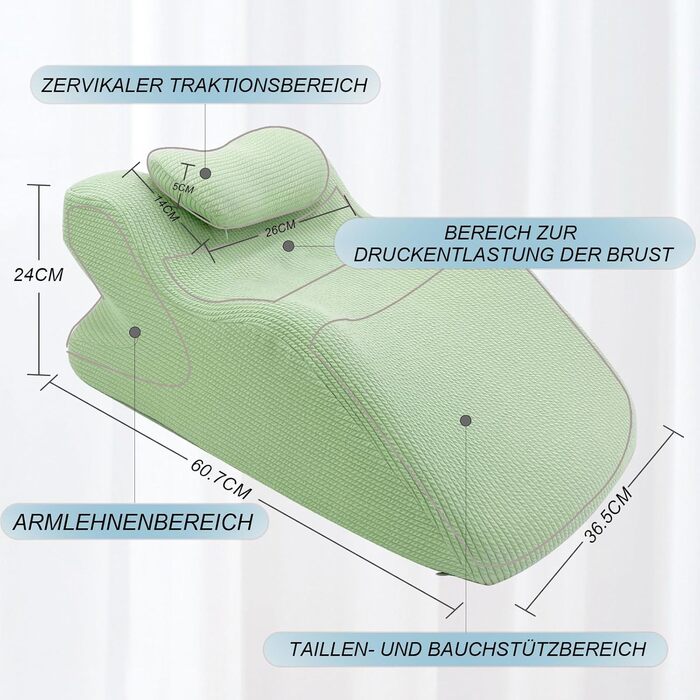 Подушка для читання та клиноподібна подушка для підняття ніг, подушка для рефлюксу, яку можна використовувати як зручну подушку для спини, подушка для підтримки ніг, знімна багатофункціональна подушка для ліжка, дивана, сидіння, сну, відпочинку (темно-сір