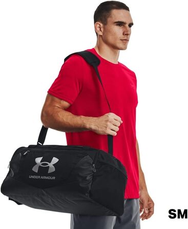 Чоловіча дорожня сумка Under Armour Undeniable Medium, 58 л, колір Pitch Gray Medium Heather/Black Black / Black / Metallic Silver, один розмір