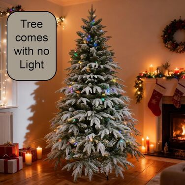 Штучна ялинка з ефектом засніжених гілок 180 см SHATCHI