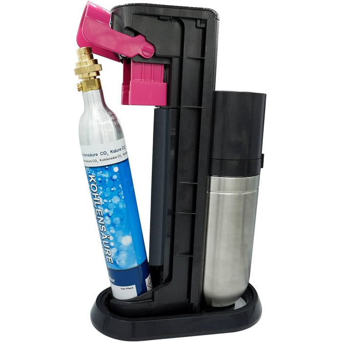 Швидкий адаптер для виробників CO2 газованої води DUO, Art, Terra, Gaia та Crystal 3.0 425 г 60-літровий алюмінієвий циліндр