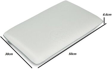 Дитяча подушка SIKAINI - Охолоджуюча тканина з принтом ведмедя, Піна з ефектом пам'яті, Ергономічний дизайн, Дихаюча, Ідеально під