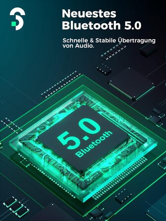 Роз'єм приймача передавача 2-в-1 Bluetooth 5.0 3,5 мм, адаптер SOOMFON Aux, бездротовий розгалужувач, приймач-передавач для автомобіля, телевізора, телевізора, навушників, стереосистеми 1 на 2