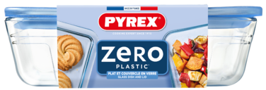 Форма з кришкою Pyrex Pure Glass, 22x17x7 см (7092350)