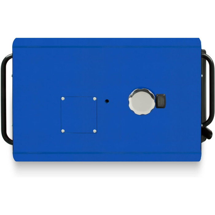 Дизельний аварійний генератор EBERTH потужністю 5000 Вт, дизельний двигун 10 к.с., 4-тактний, електричний запуск, 2 шт. 230 В, 12 В, автоматичний регулятор напруги (AVR), портативний генератор, корпус, ручки, колеса, 1 фаза