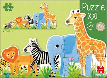 Пазл XXL&39 - Джунглі, від малого до великого, від 2 років, 53426 - &39