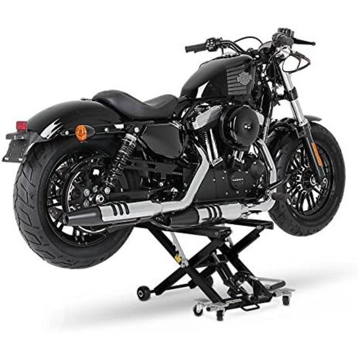 Мотоциклетний підйомник для Triumph Bonneville Bobber/Black/Speedmaster, America Hydraulic XL 500kg Black