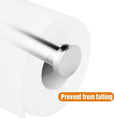 Тримач для рулонів туалетного паперу HITSLAM, тримач для рулонів туалетного паперу з нержавіючої сталі для кухні та ванної кімнати