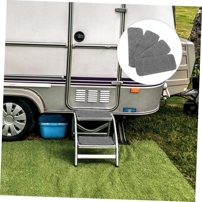 Нековзні чохли для сходів Mikinona, 4 шт., для кемпінгу, автофургона та захисту сходів - міцні для використання в каравані